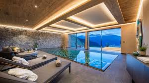 Chalet Calima Verbier Schweizer Alpen Luxus Ski Chalets Finest Holidays Chalet Modern Swimming Pool Ski Chalet
