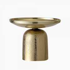 Brighten tabletops and wall shelves with a smattering of delicate tea light holders. Candle Holder With Metal Stand Brass Home Decor