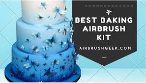 Baking Airbrush Kit What Is The Best Airbrush For Cake Decorating Airbrushgeek Airbrush Cake Cake Decorating Airbrush Cake Airbrush Kit