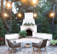 I Felt Like The Positioning Of These Chairs In Relation To The Fire Pit Provided A Clear E Outdoor Fireplace Patio Backyard Fireplace Outdoor Fireplace Designs