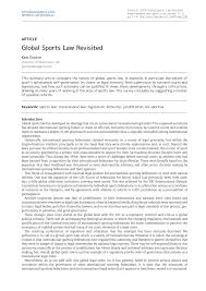 In addition, the tax relief act also created the student interest deduction, which allows a taxpayer to deduct the amount of interest they have paid toward loans tax year 2003 was the first year in which educational institutions were required to report financial information to the internal revenue service. Pdf Global Sports Law Revisited