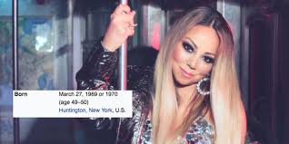 Please check your email to confirm. Happy Birthday Mariah Carey Whose Age Nobody Is Quite Sure Of Cool Accidents Music Blog