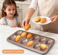 Amazon.com: Gurlideo Madeleine Tray Non-Stick Carbon Steel ...