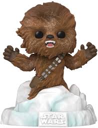 Funko Pop Deluxe Star Wars Battle At Echo Base Series Flocked Chewbacca Vinyl Figure Vinyl Figures Pop Vinyl Figures Chewbacca