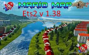 Download Mario Map Base 1 38 Mod For Euro Truck Simulator 2 At Modshost Visit Https Modshost Com Ets2 For More In 2020 Map Mario Simulation