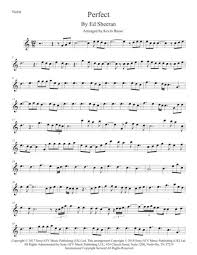 Even though these pieces are broadly considered to be appropriate for beginners , it is worth remembering that a convincing performance requires more than just accurate playing. Perfect Easy Key Of C Violin By Ed Sheeran Digital Sheet Music For Individual Part Sheet Music Single Solo Part Download Print H0 375193 Sc001322667 Sheet Music Plus
