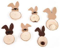 Ostern steht vor der tür!eine osterdekuration muss her. Bastelanleitung Osterhasen Aus Birkenscheiben Buttinette Bastelshop