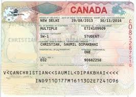 Student Visa For Study In Canada Passport Online Visa Online Birth Certificate Template