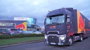 Verstappen takes aim at hamilton and mercedes after monaco gp win. Red Bull Racing Trucks Packed Up And Heading To Formula One S First Test In Barcelona Youtube