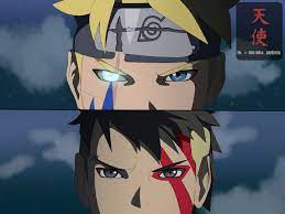 Boruto Vs Kawaki By Andjelainuzuka On Deviantart Baruto Manga Uzumaki Boruto Anime Naruto