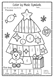 Christmas Color By Music Pack Christmas Music Activities Music Activities For Kids Christmas Music Coloring