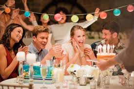 The word party can also mean a specific group of people, and if used that way (which you were not doing), one can speak of being in a party. 35 Thank You For Coming To My Birthday Party Example Messages Tons Of Thanks