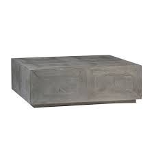 Grey Wood Block Coffee Table Coffee Table Reclaimed Wood Coffee Table Grey Wood