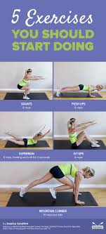 Here's why you should take the time to master them 5 Basic Exercises You Can Do Anywhere Beginner Simple