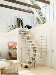 Attic ladders can be small or large, spiral or regular and you can choose almost any material to build one. Chicago Space Saver Stairs 001 Jpg 600 800 Space Saver Staircase Diy Staircase Tiny House Stairs