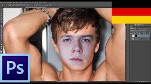 Photoshop Tutorial Deutsch: Gesicht in anderes Bild einfügen - YouTube
