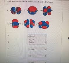The only example of p.e. Solved Match The Molecular Orbitals For Benzene With Thei Chegg Com