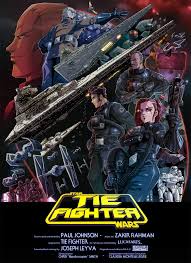 Tie Fighter The Animation Poster By Paul Johnson Star Wars Illustration Star Wars Cartoon Star Wars Fans