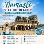 Yoga at Jennette’s Pier
