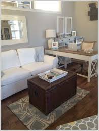 Standard room type definition used in hotel / how to categorize or define room type in the hotel. Brilliant Home Office In The Living Room Corner 04 Living Room Office Combo Guest Room Office Living Room Office