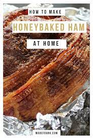 I Couldn T Afford Them So I Made My Own Homemade Copycat Honeybaked Ham It S Cheap Easy And Delicious And You Can Do It In Your Crockpot Too If You Want Recipe