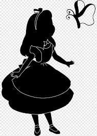 Download 32 royalty free alice in wonderland silhouette vector images. Silhouette Alice In Wonderland Png Images Pngwing