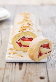 Einfach Himmlisch Erdbeer Roulade Rezept Lebensmittel Essen Rezepte Nachtisch Mit Erdbeeren