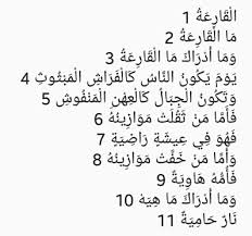 What does surah al qariah say about judgement day? Surat Al Qori Ah Sampai Akhir Difoto Brainly Co Id