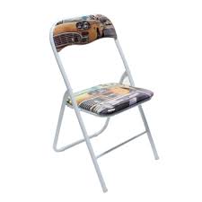 Dedeman Scaun Bucatarie Living Pliant Sc98004vp Tapitat Otel Alb Pvc Galben Negru Dedicat Planurilor Tale