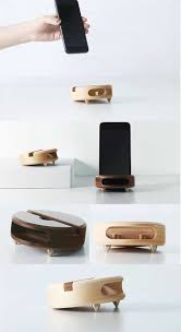 Wooden Iphone Cell Phone Speaker Sound Amplifier Iphone Ipad Smartphone Holder Stand Mount For Iphone And Projets De Bricolage Bois Projets Bois Bricolage Bois