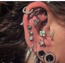 Pin By Evaa V On Style Cool Ear Piercings Ear Piercings Industrial Piercing