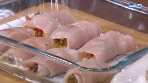 أكلة بيتى طريقة عمل فراخ الرول بالباشميل أرز مدخن طماطم مشوية youtube cooking food spices