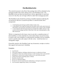 The Hardship Letter In Word And Pdf Formats