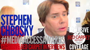 Stephen Chbosky interviewed at the 2017 Media Access Awards  #MediaAccessAwards