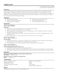 As such, your primary goal as someone seeking a job in project management is to clearly showcase this ability in your resume for potential employers. Senior Project Manager Templates Myperfectresume