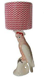 Galah Lamp Ceramic Art
