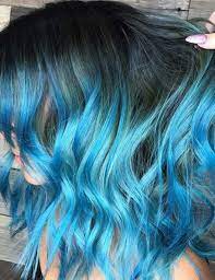 Cilt Tonunuza Uygun En Iyi Mavi Sac Rengi Nasil Secilir Trendler Ve Moda Bluehaircolors Bluehairstyles Bluehair St Ombre Sac Rengi Mavi Sac Boyali Sac