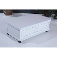 Construct and build the table around metal pieces. Must Have Arzezum Smart Coffee Table Convertible Lift Up Tables Rectangle Yes Adjustable Height Modern Contemporary 3 And 4 Legs White Wood From Overstock Accuweather Shop