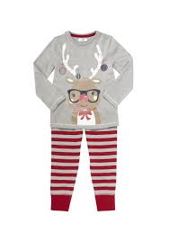 Clothing At Tesco F F Reindeer Pyjamas Nightwear