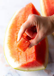 Dinner party starters christmas starters watermelon and feta toasted pumpkin seeds roast pumpkin feta salad xmas food healthy fruits berries. How To Pick And Cut A Watermelon Video A Spicy Perspective