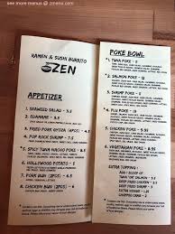 Tacoma (wa), stati uniti ristorante ramen. Online Menu Of Zen Ramen Sushi Burrito Restaurant Tacoma Washington 98444 Zmenu