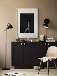 Ikea Ivar Painted Black Via Coco Lapine Design Blog Ikea Living Room House Interior Interior Design