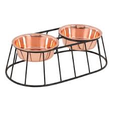 Rex Double Pet Bowl Stand Small Made Com Pet Bowls Stand Pet Bowls Bowl