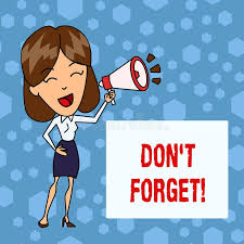 Please feel free to get in touch if you can't find the don't forget me clipart your looking for. Don T Forget Stock Illustrations 610 Don T Forget Stock Illustrations Vectors Clipart Dreamstime