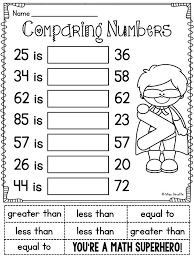 First Grade Math Unit 11 Comparing Numbers Skip Counting And Number Order First Grade Math First Grade Worksheets Math Lessons