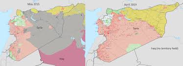 By december 2017 it had lost 95 percent of its territory, including its two biggest properties, mosul, iraq's second largest city, and the northern syrian city of raqqa, its nominal capital. Isis Gray Territory Controlled At It S Maximum Extent Left Compared To Territory Controlled Today Right Mapporn