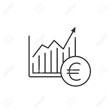 Market Growth Chart Linear Icon