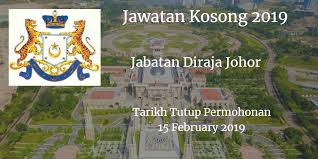 Pengumuman tarikh tutup permohonan bpn.hasil ini telah diumumkan oleh pihak jabatan khidmat korporat. Jawatan Kosong Jabatan Diraja Johor 15 February 2019 Johor 15th February