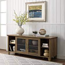 Birch Lane Wingert Tv Stand For Tvs Up To 65 Reviews Wayfair Furniture Oak Furniture Living Room Oak Furniture