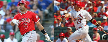 Louis cardinals would be sensational. Checking Up On Albert Pujols Vs 2012 Cardinals First Basemen Cbssports Com